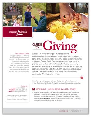 Guide to Giving